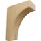Ekena Millwork 3 1/2"W x 8"D x 10"H Clarksville Bracket, Cherry BKTW04X08X10CVCH - alternate 1